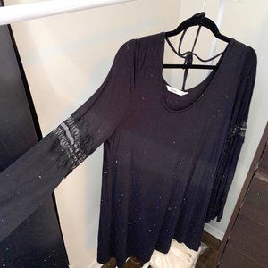 Witchy black dress